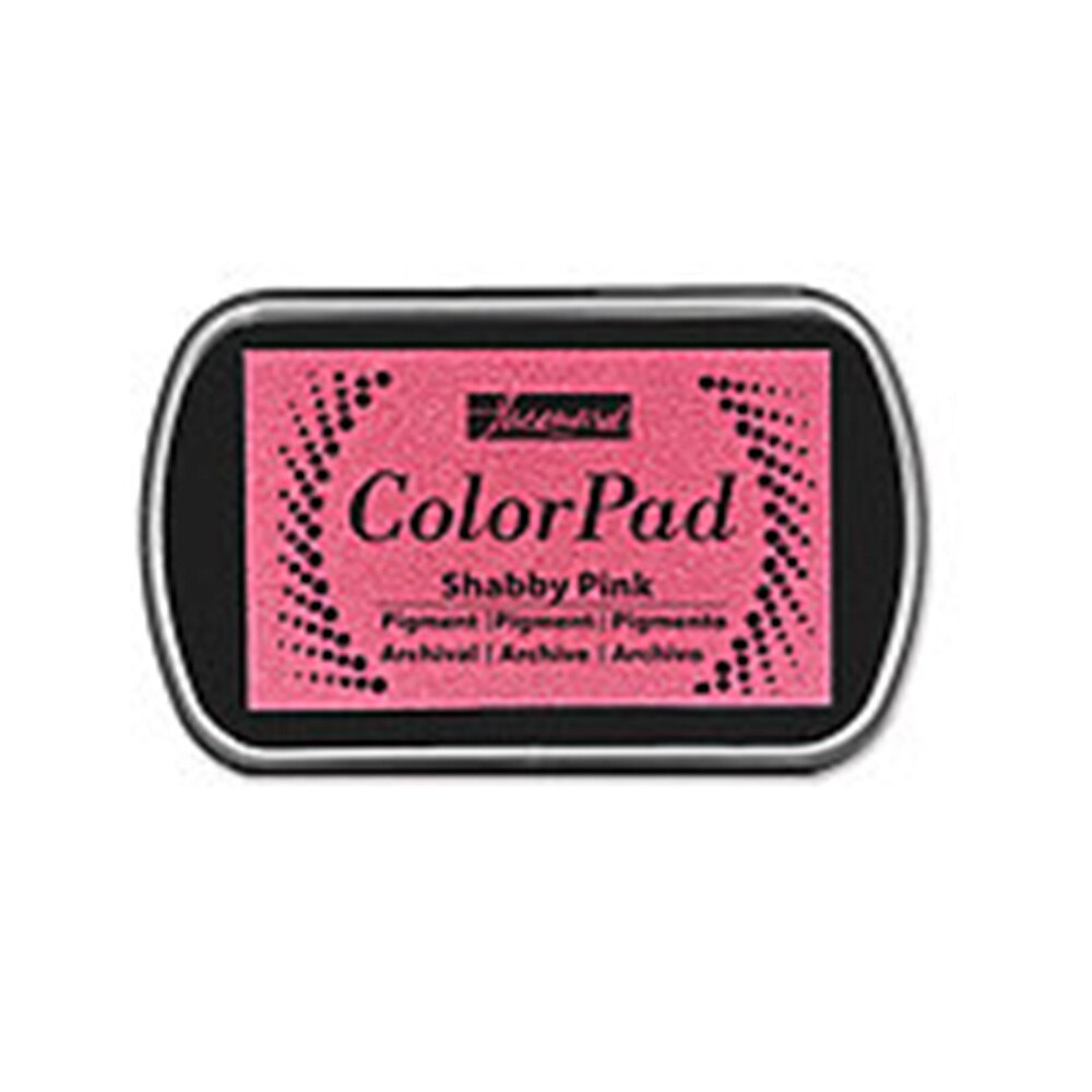 Jacquard, Ink, Art & School, Color pad, Pigmented, Stamp Pad, 773937, Shabby Pink